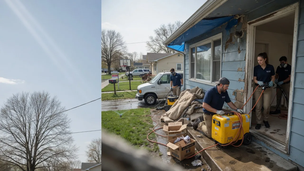 Basement Flood Cleanup in Morganville, KS near me
